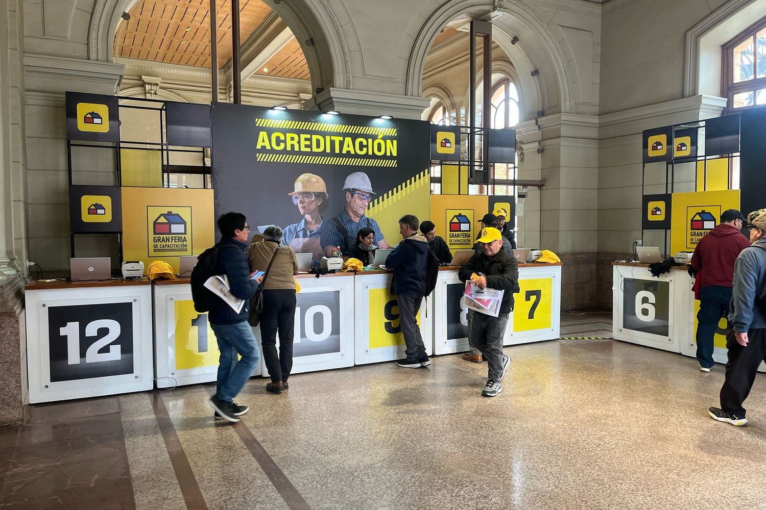 Módulos de acreditación en evento